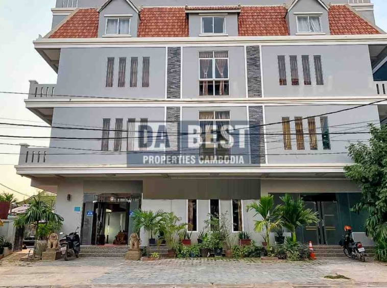 Central Hotel for Rent with 27 Rooms Siem Reap with pool-Near the night market