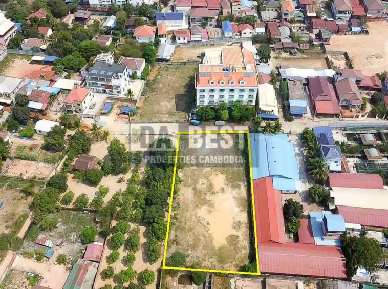 Land for Sale in Siem Reap-Svay Dangkum-closed to old market