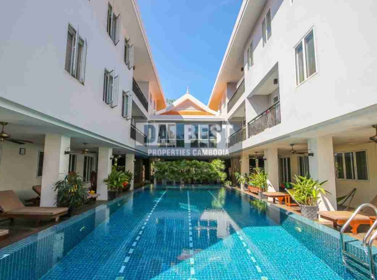 Modern 1 Bedroom Apartment for Rent in Siem Reap - Sangkat Sla Kram