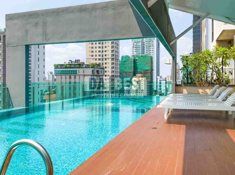 3 Bedroom Apartment for Rent with Swimming pool in Phnom Penh-BKK1