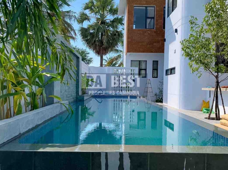 Modern 4 bedroom private Family Villa Swimming pool for Sale in Siem Reap