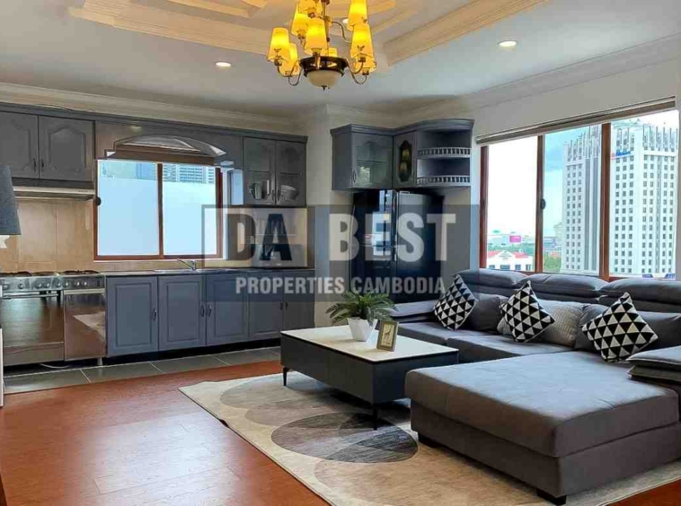 3 Bedroom Apartment For Rent In Phnom Penh-BKK1