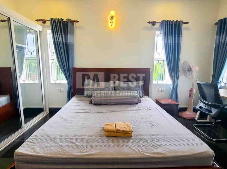 Spacious 1 Bedroom Apartment For Long Term Rent In Siem Reap - Bedroom - 1