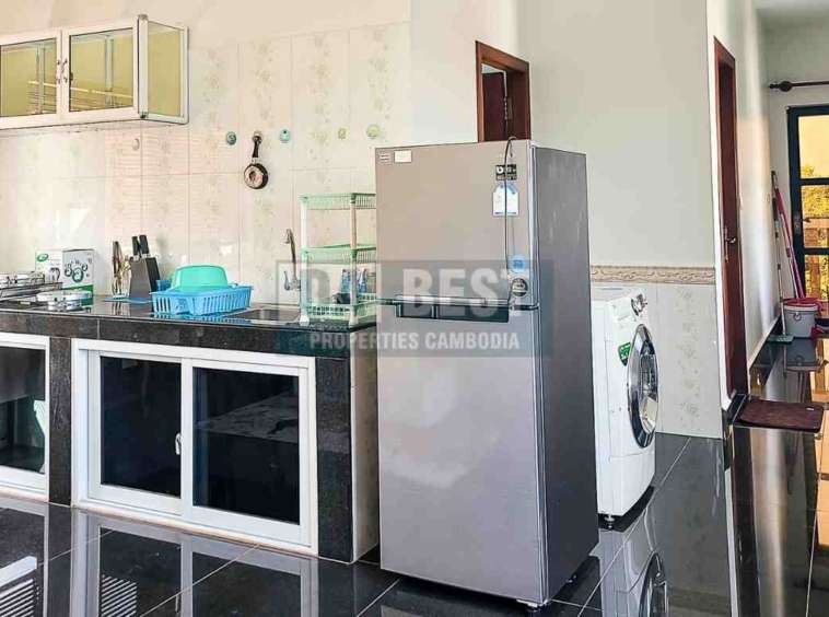 Spacious 1 Bedroom Apartment For Long Term Rent In Siem Reap - Kitcen - 1