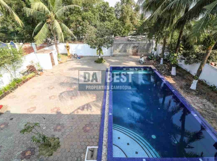1 Bedroom Apartment with Fantastic Pool for Rent in Siem Reap– Sala Kamreuk