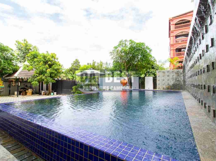 1 Bedroom Apartment With Pool For Rent In Svay Dankum – Svay Dangkum