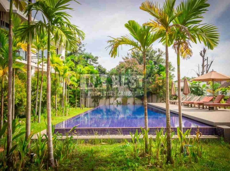 1 Bedroom Apartment With Pool For Rent In Siem Reap – Sangkat Slor Kram