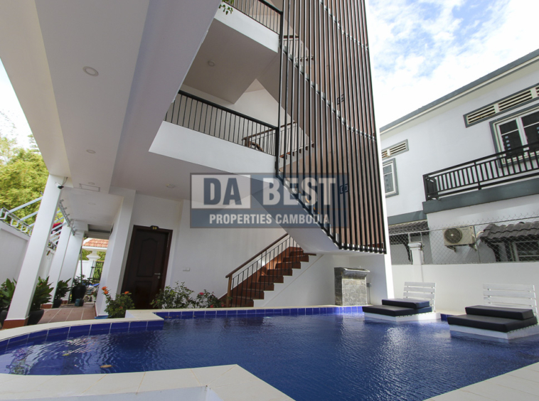 DABEST PROPERTIES: Modern Stylish 1 Bedroom Serviced Apartment For Rent In Siem Reap Near NR6