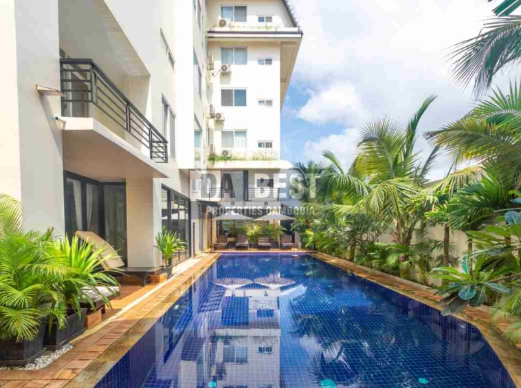 1 Bedroom Apartment With Pool For Rent In Siem Reap – Sangkat Svay Dangkum