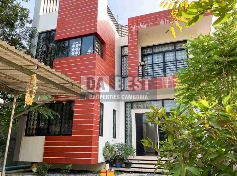 3Bedrooms House For Rent In Siem Reap- Sangkat Sala Kamraeuk