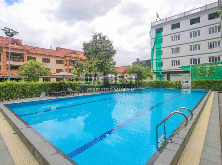 2 Bedroom Apartment With Pool For Rent In Siem Reap-Svay Dangkum