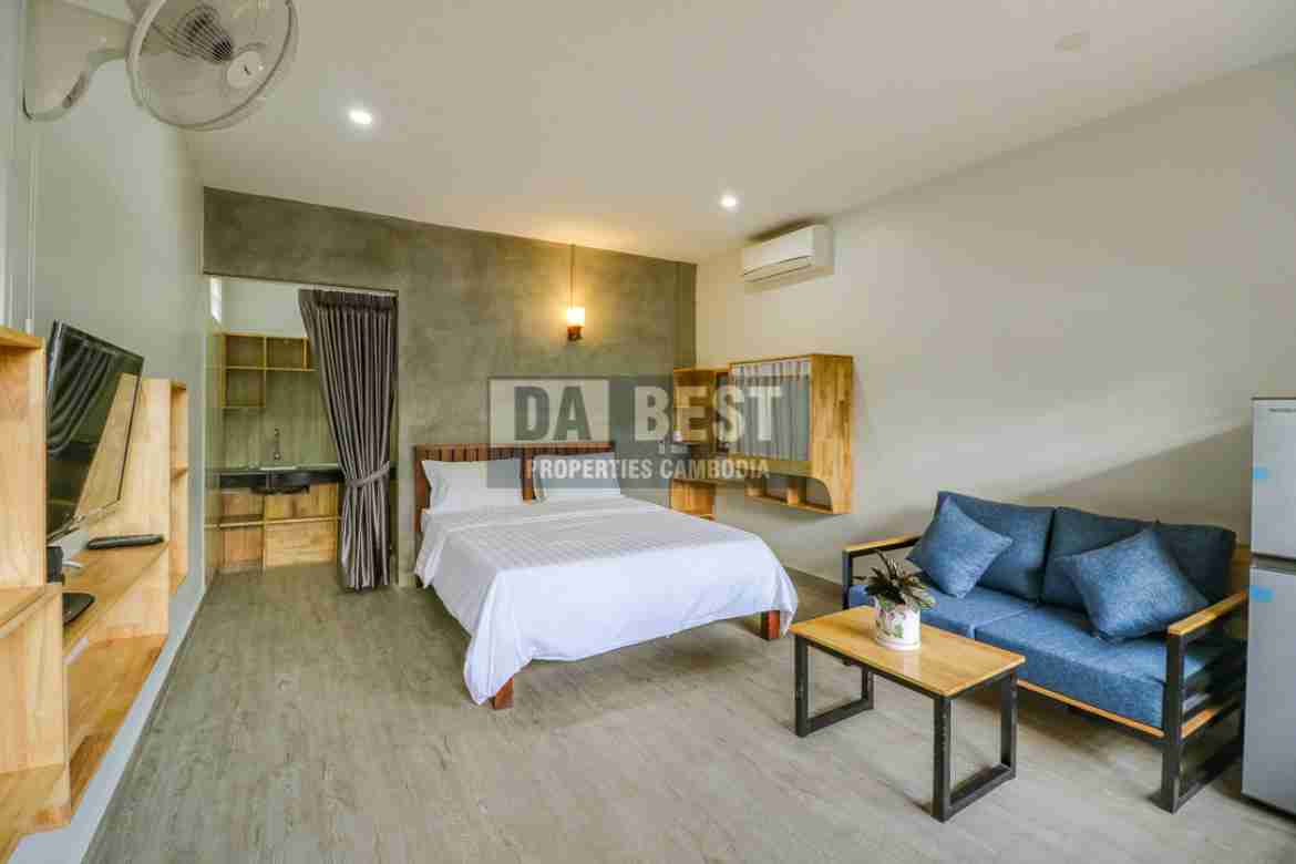 Studio Apartment for Rent in Siem Reap –Svay Dangkum