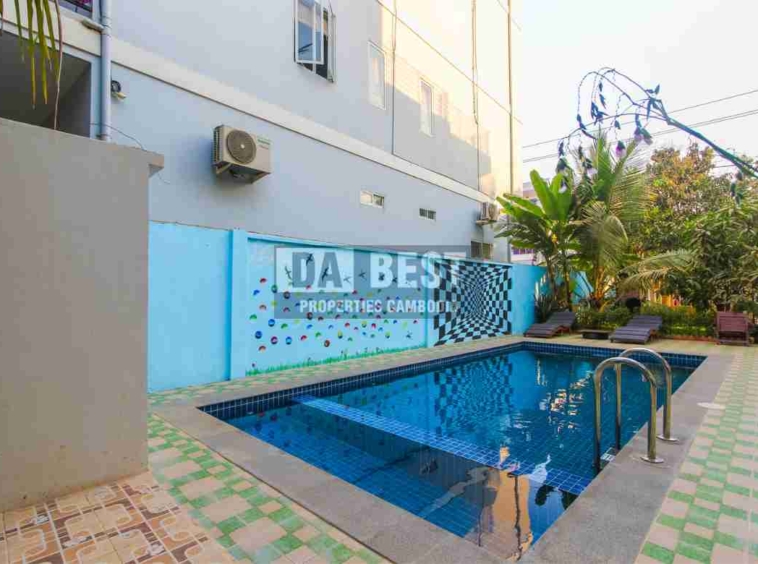 2 Bedroom Apartment with Swimming Pool for Rent in Siem Reap –Svay Dangkum
