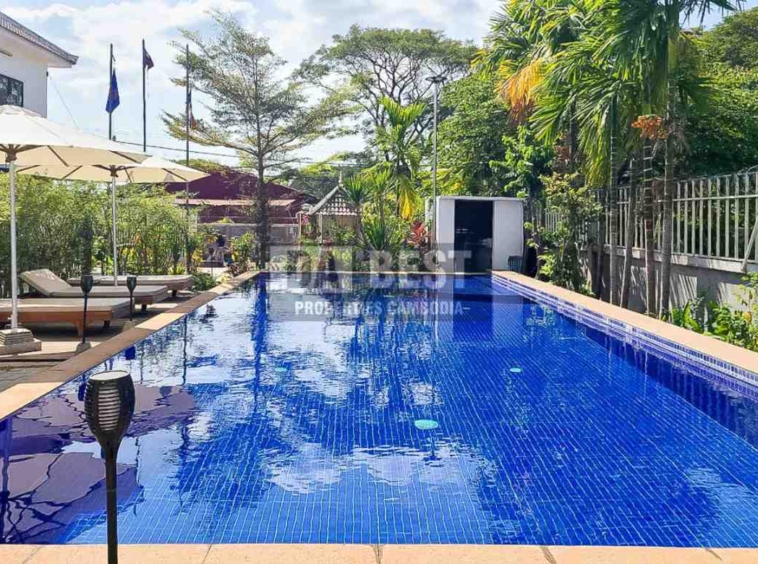 Villa 4 Bedroom for rent with Shared Swimming pool in Siem Reap-Svay Dangkum
