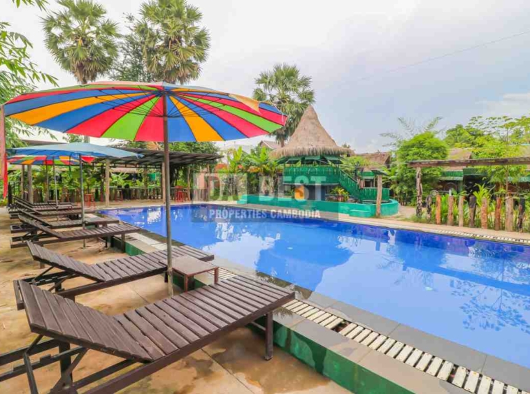 House 2 Bedroom for rent with Shared Swimming pool in Siem Reap-Sala Kamraeuk