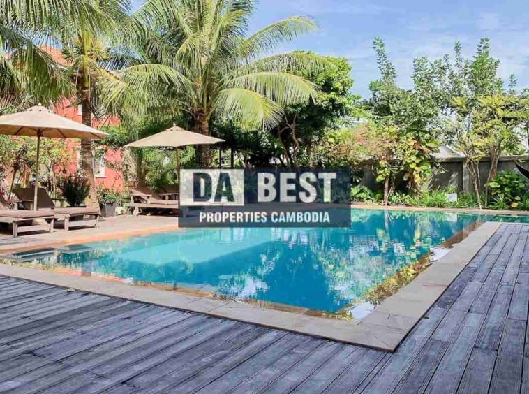 1 Bedroom Apartment With Pool For Rent In Siem Reap – Svay Dangkum