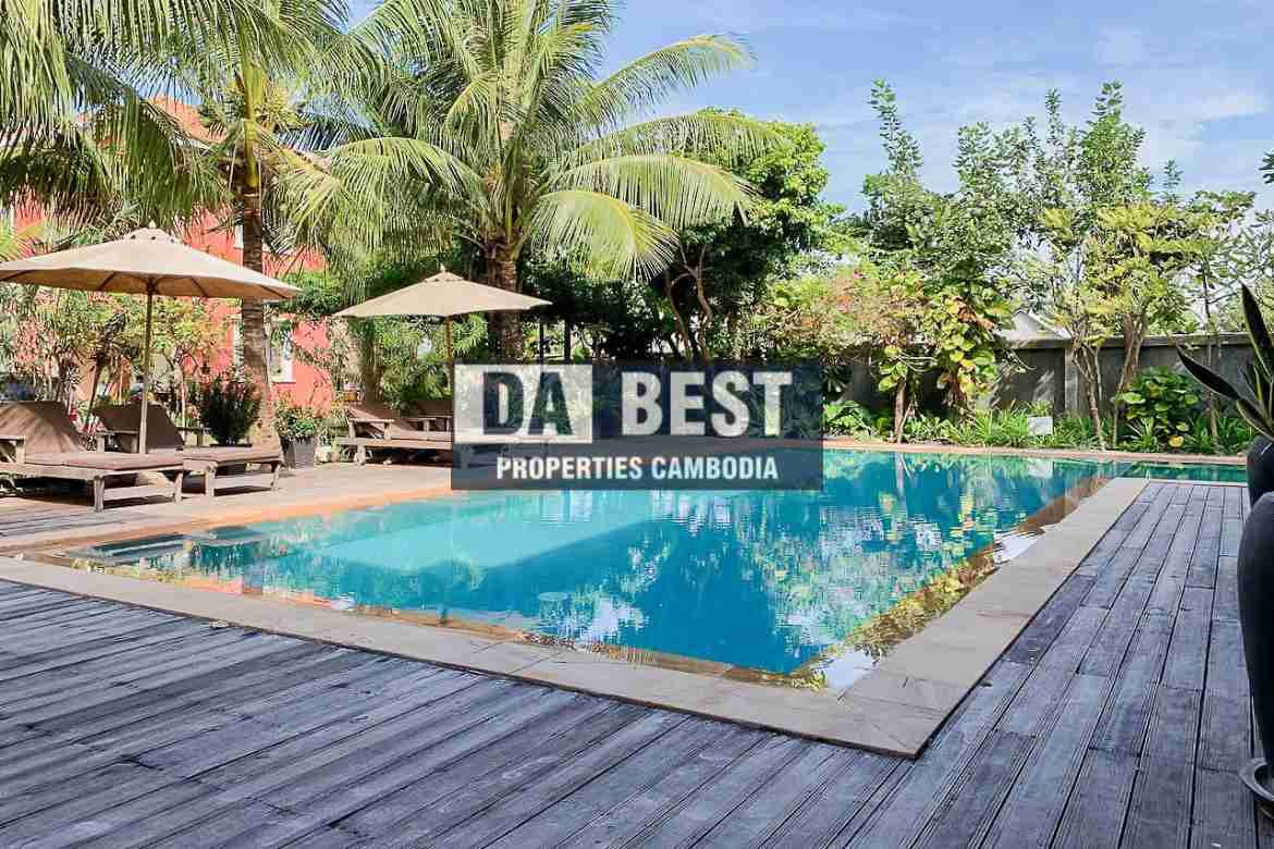 1 Bedroom Apartment With Pool For Rent In Siem Reap – Svay Dangkum