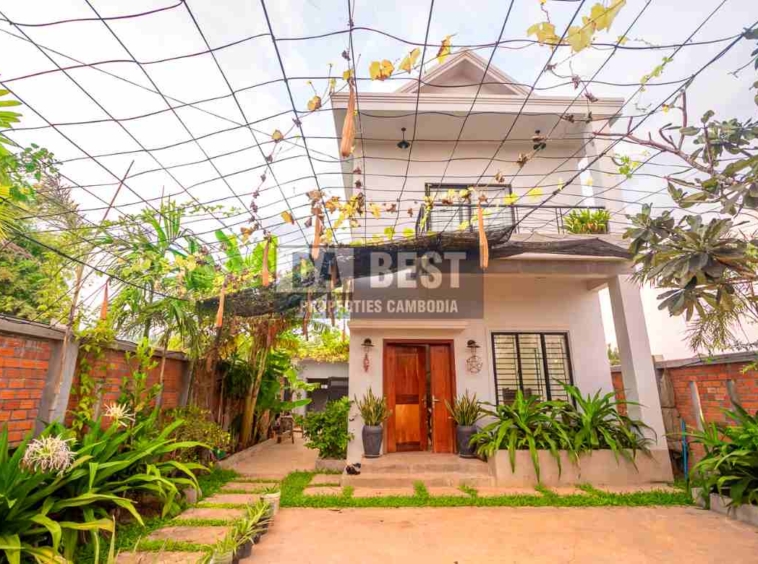 House 04Bedroom for Sale in Siem Reap- Svay Dangkum