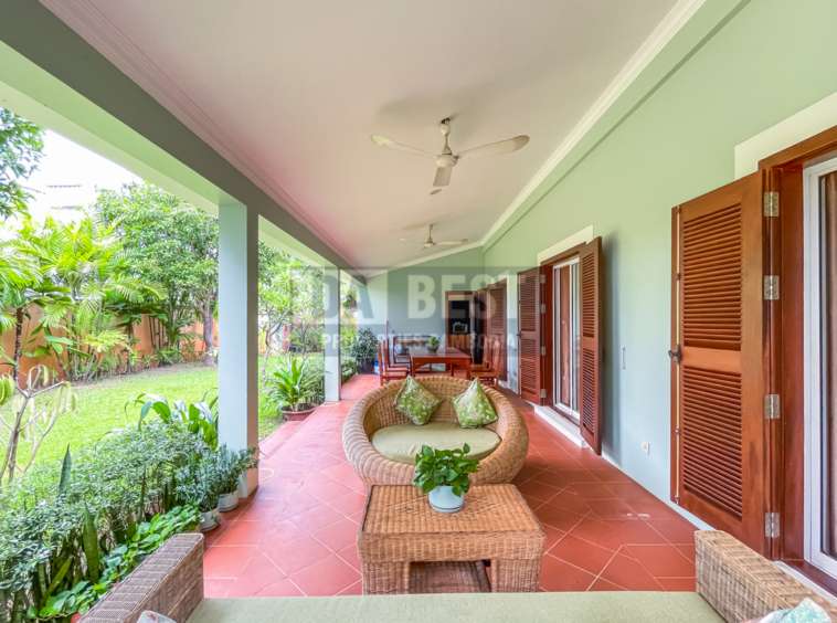 Villa 4Bedroom For Rent In Siem Reap – Outdoor space