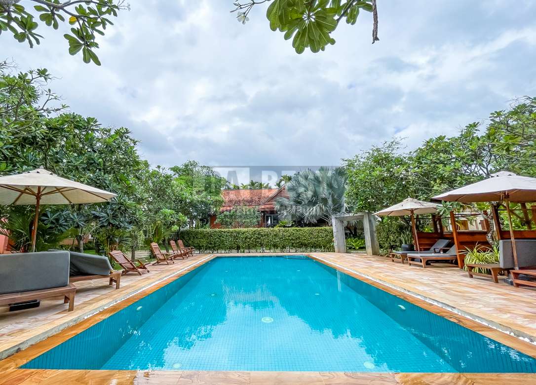 Villa 4Bedroom For Rent In Siem Reap – Pool