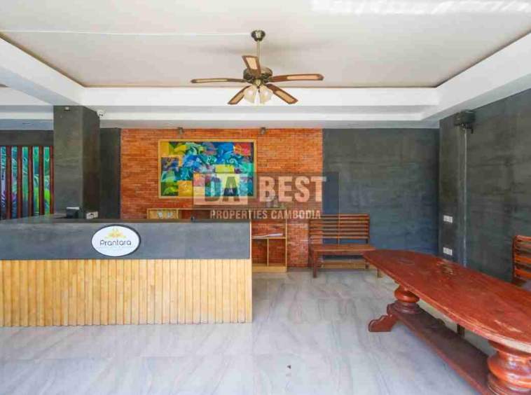17 Bedroom Hotel for Sale in Siem Reap- Slor Kram-Reception
