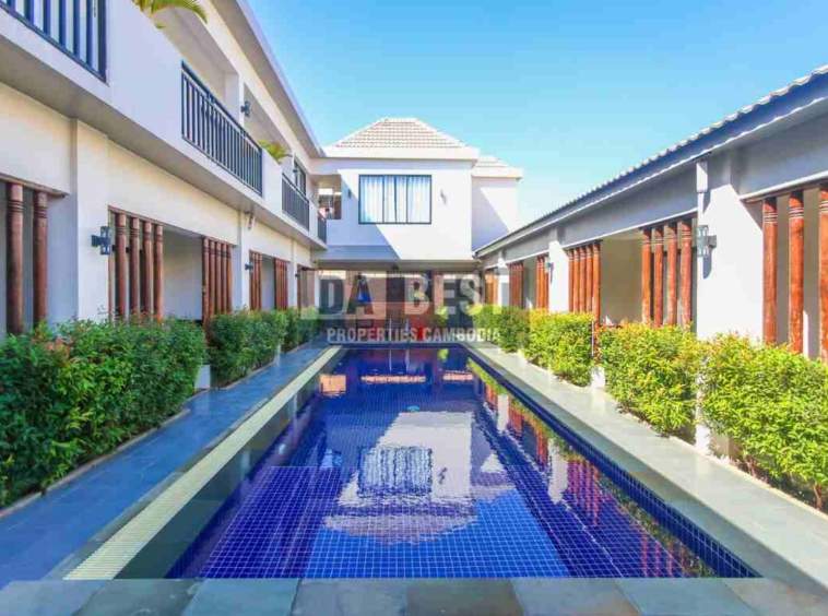 17 Bedroom Hotel for Sale in Siem Reap- Slor Kram