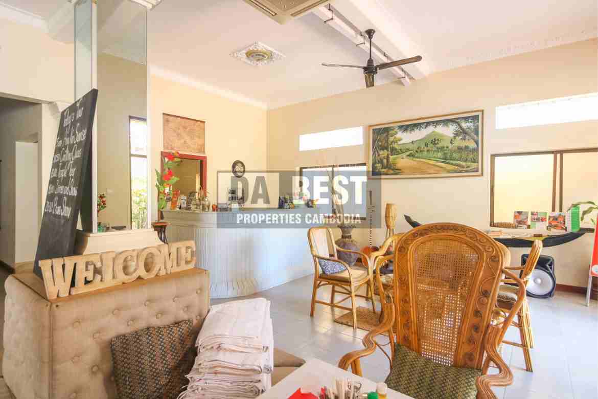 26Bedroom Hotel for Sale in Siem Reap-Slor Kram-Living area-2