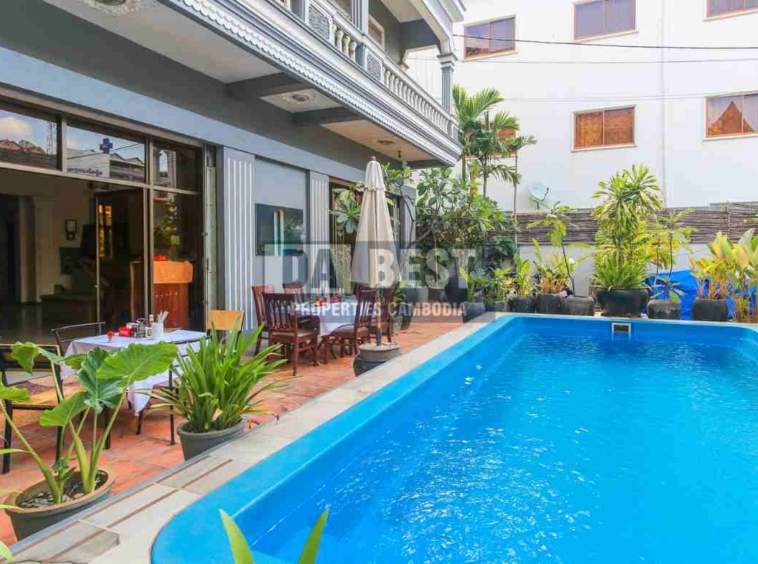 26Bedroom Hotel for Sale in Siem Reap-Slor Kram