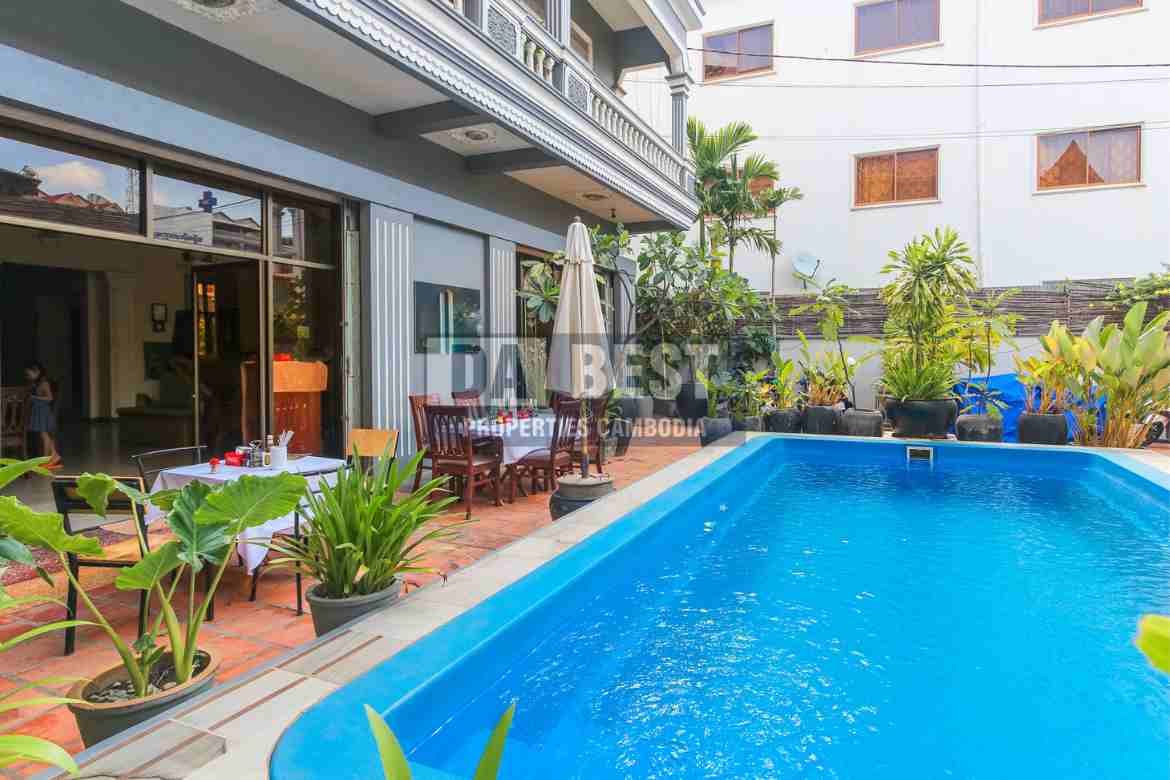 26Bedroom Hotel for Sale in Siem Reap-Slor Kram