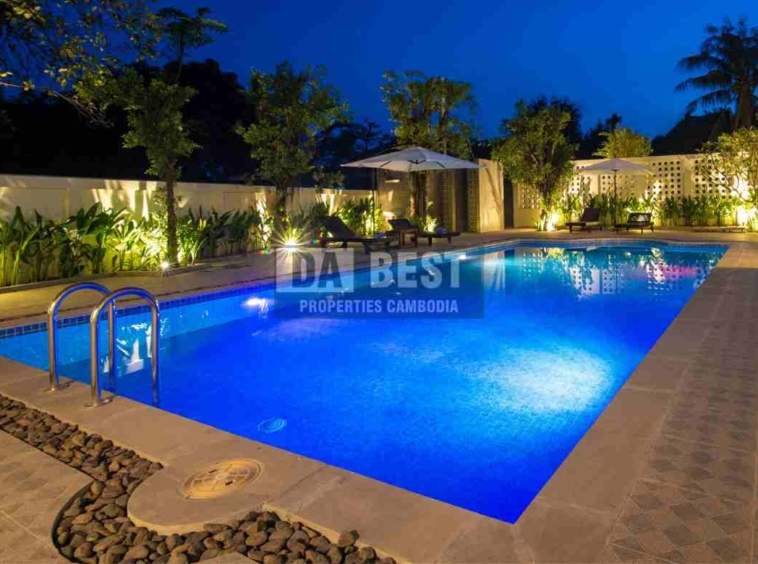 Central 30 Room Hotel For Sale In Siem Reap – Svay Dangkum-swimming pool