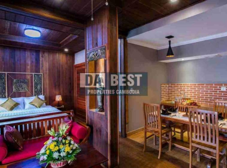 Hotel For Sale in Siem Reap - Sala Kamreuk-Bedroom area-1