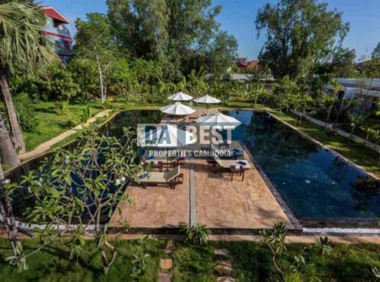 Hotel For Sale in Siem Reap - Sala Kamreuk-swimming pool-2