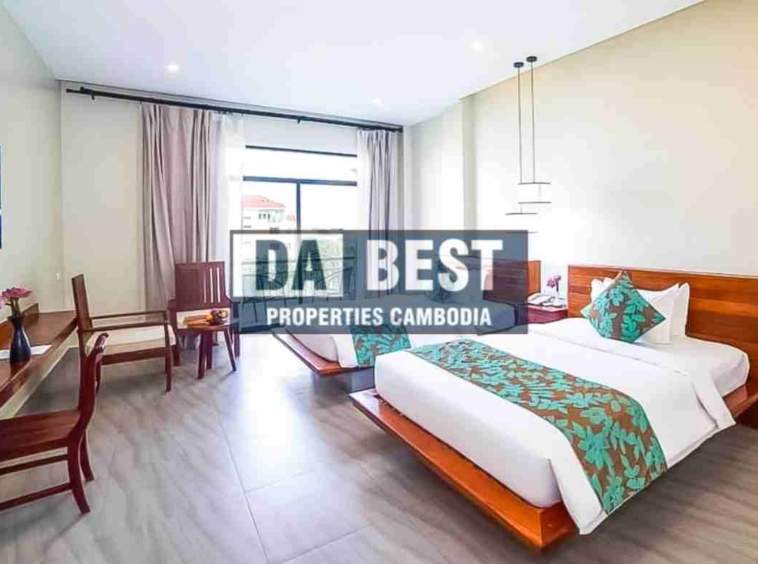 _Hotel For Sale in Siem Reap-Svay Dangkum-Twin Bedroom