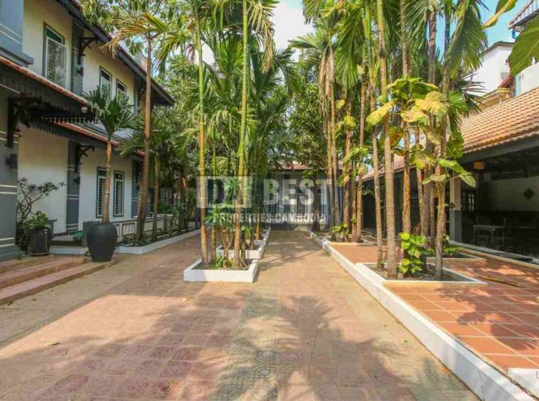 Hotel for Sale in Siem Reap-Garden