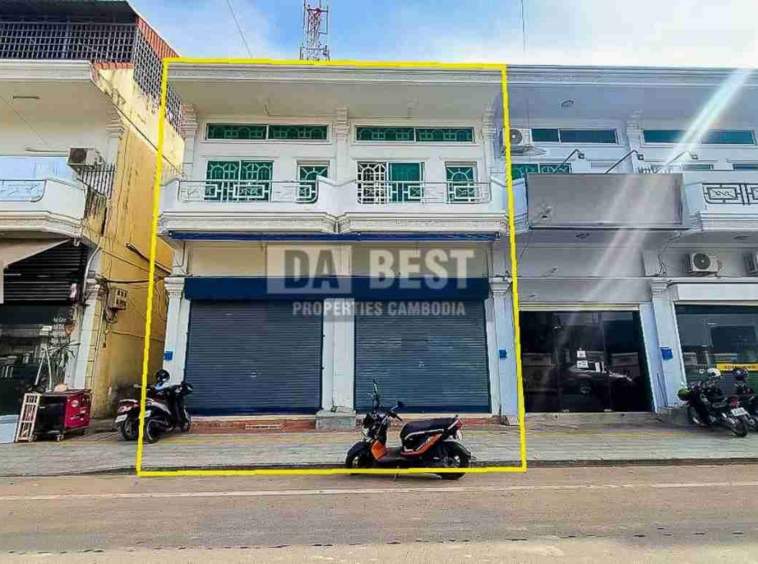 Shophouse for Rent in Siem Reap close to pub street