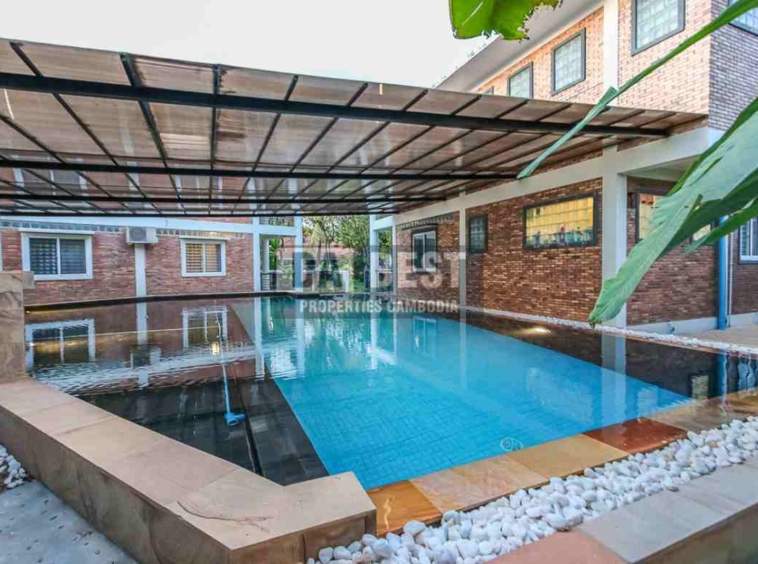 2 Bedroom Villa For Rent with Swimming Pool in Siem Reap- Sala Kamreuk