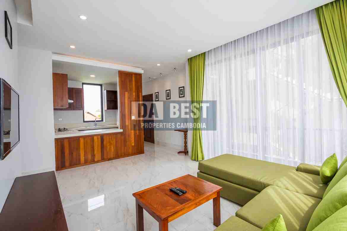 2 Bedroom Apartment for Rent with Swimming pool Siem Reap-Slor Kram (5)