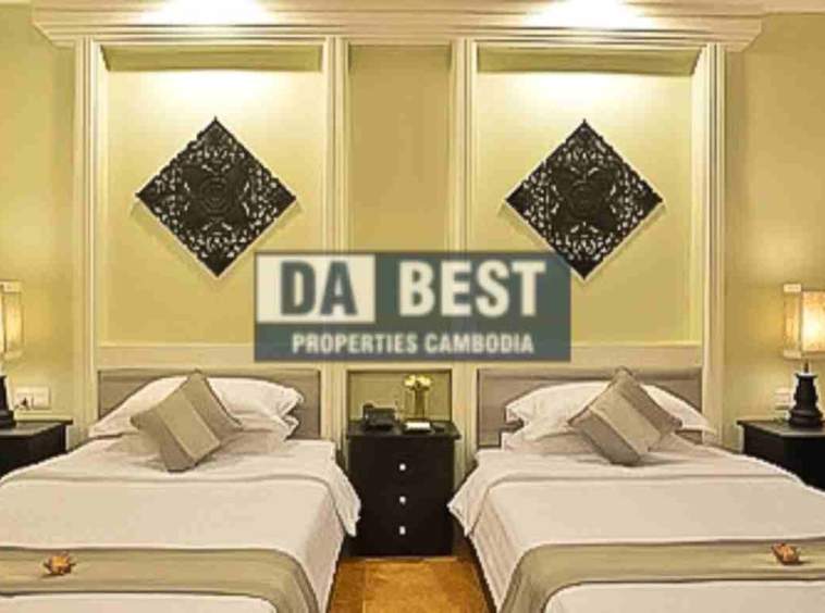 36Bedroom Hotel For Sale in Siem Reap-Svay Dangkum-Twin Bedroom (1)