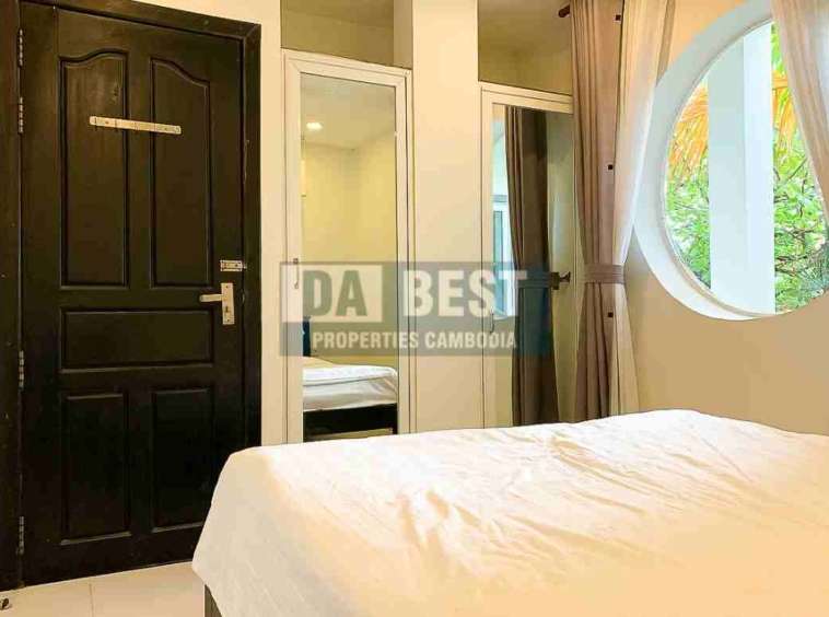 Central 2 Bedroom Apartment For Rent In Siem Reap - Sala Kamreuk - Bedroom - 1