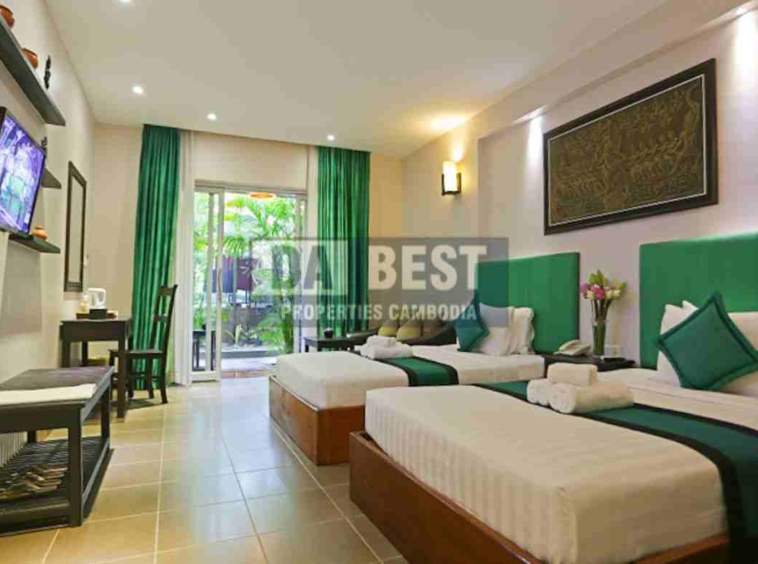 _Hotel for Sale in Siem Reap-Slor Kram-Superior Twin Room (1)