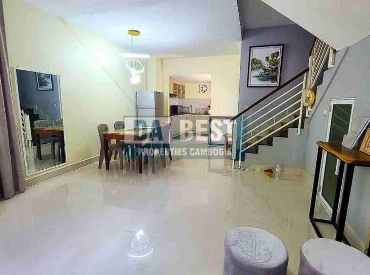 House for rent in Siem reap - Svay dangkum-Living area