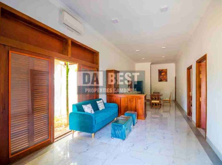 Modern 04 House For Sale In Siem Reap - Slor Kram - Living room