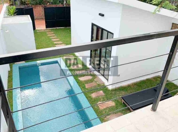 Modern Private Villa 2 Bedroom For Rent In Siem Reap - Svay Dangkum - Swimming pool - 1