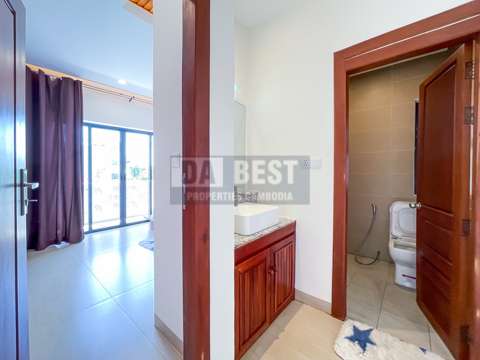 New Modern 1 Bedroom Apartment For Rent In Siem Reap – Bathroom