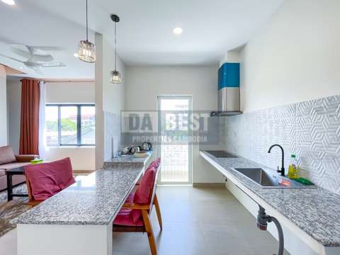 New Modern 1 Bedroom Apartment For Rent In Siem Reap – Kitchen