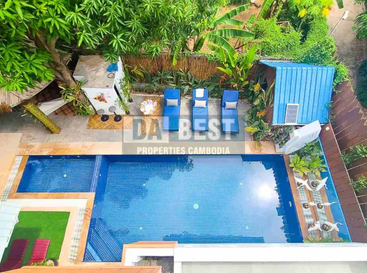 New Modern 1 Bedroom Apartment For Rent In Siem Reap – Sala Kamreuk