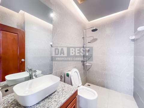 New Modern 2 Bedroom Apartment For Rent In Siem Reap – Bathroom