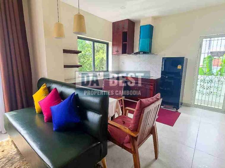 New Modern 2 Bedroom Apartment For Rent In Siem Reap – Sala Kamreuk - Kitchen area