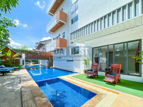 New Modern 2 Bedroom Apartment For Rent In Siem Reap – Swimming Pool