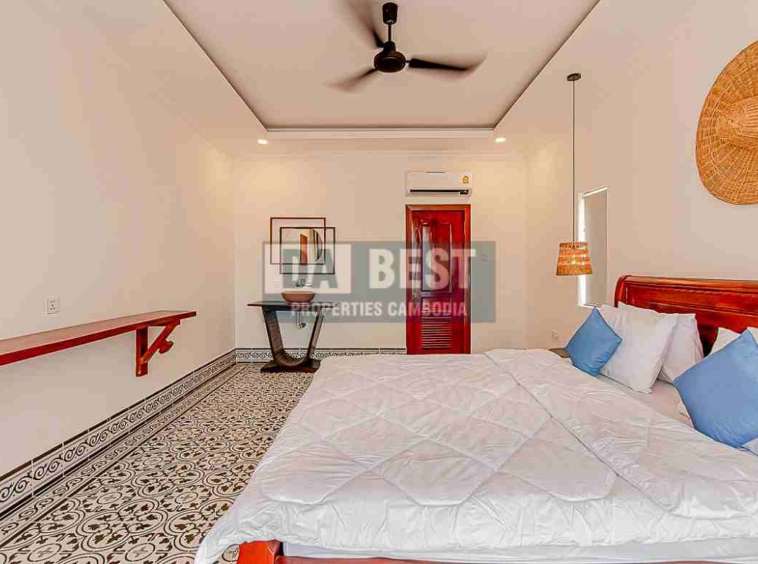 Private House 3 Bedroom For Rent In Siem Reap – Sala Kamreuk-Bedroom (1)